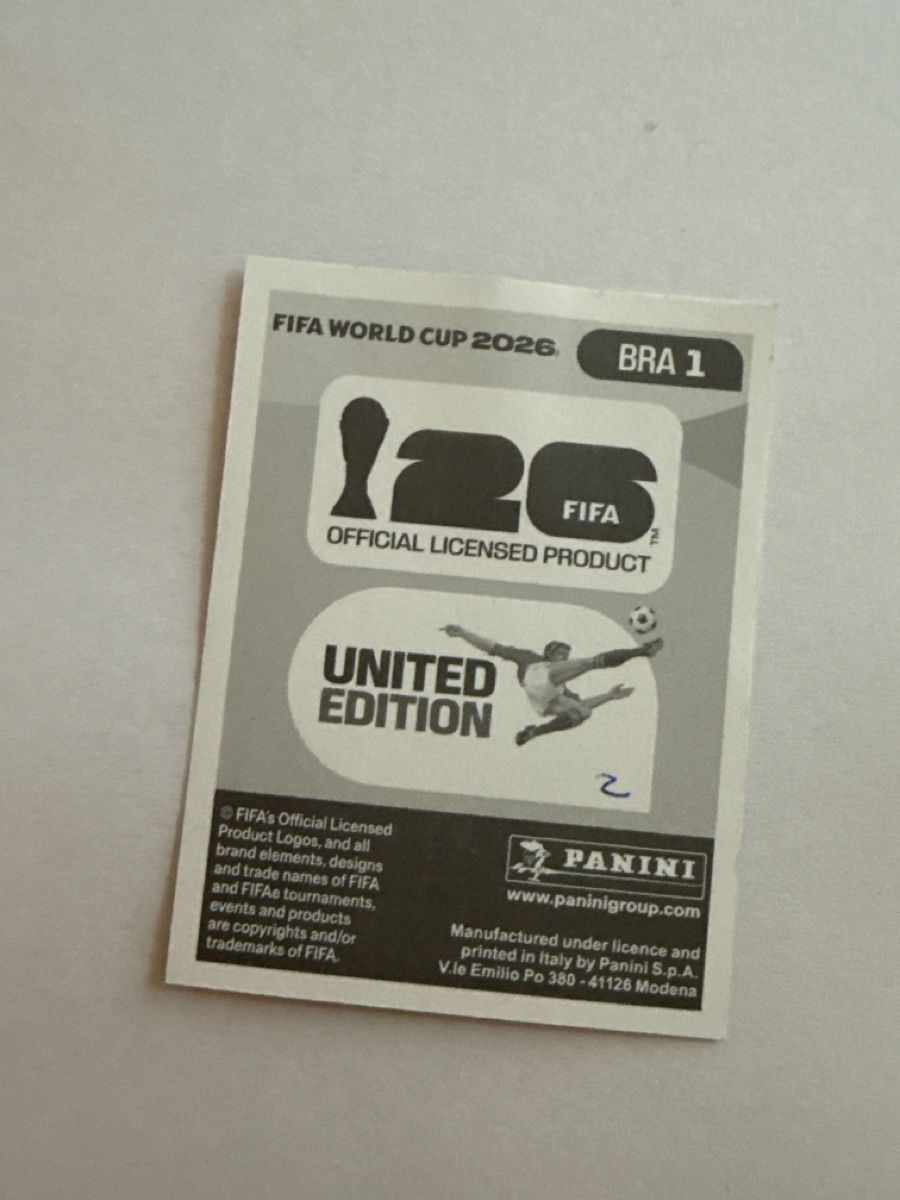 Panini Sammelbilder & Trading cards: BRA1 Panini FIFA World Cup 2026 – Neu (gemäss Beschreibung) aus Muotathal von sin_pdj6 1
