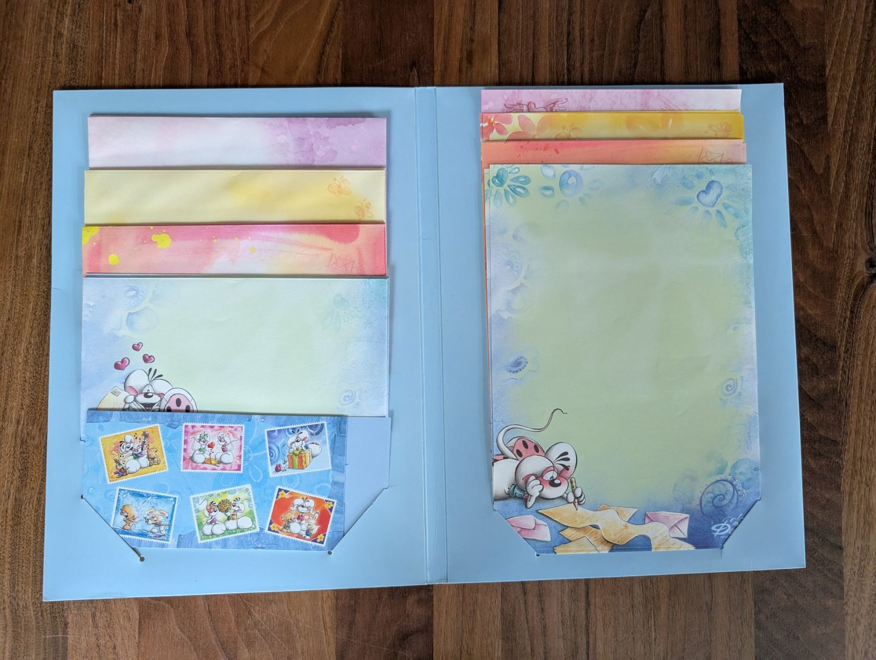 Carta: Diddl Briefpapierset komplett A5 – Nuovo (secondo la descrizione) da Holziken venduto da gummi_baerli93 1