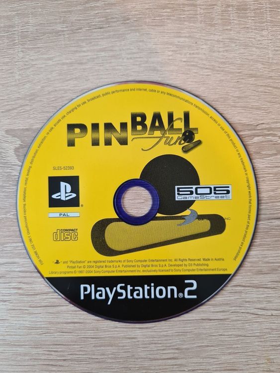 Pinball Fun - jeu vidéo Jeux PS2 - Prix & Rareté