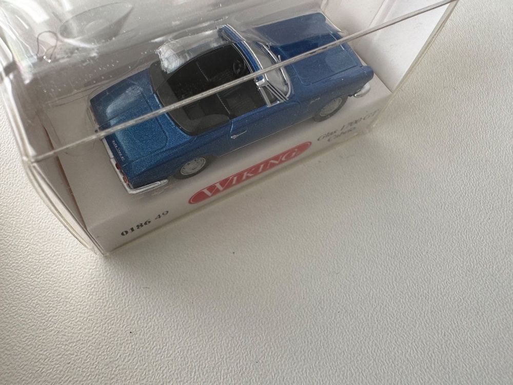 Wiking Glas 1700 GT Cabrio, blau,