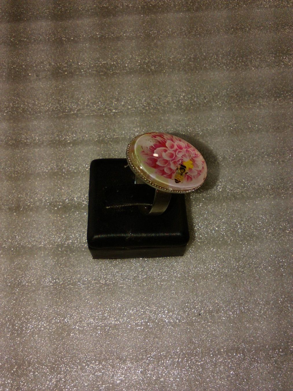 Anelli: ring edelsthal,,mit blumen,,glanzig – Nuovo (secondo la descrizione) da Basel venduto da bijoutrie_4 2