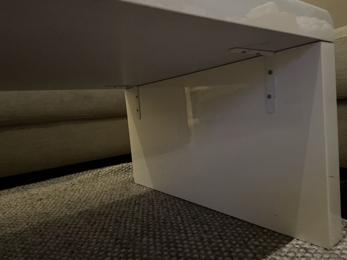 Tische: Table basse blanche – Gebraucht aus Genève von captus 1