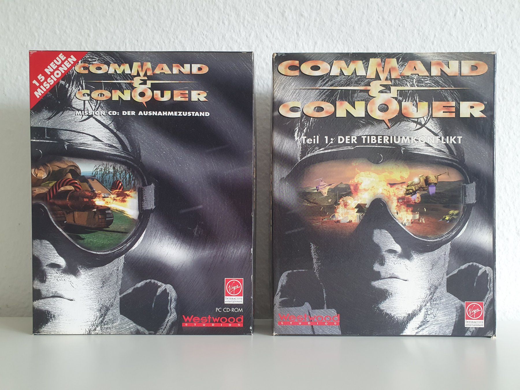 Giochi: PC Game Command & Conquer + Add-On (1995/96) Big Box Bundle – Usato da Greifensee venduto da perfectioN88 1