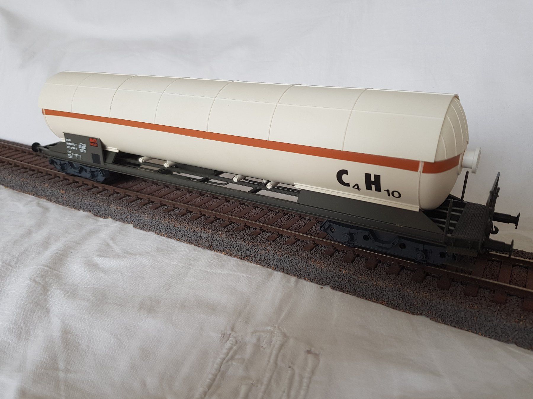 Modellini di ferrovie: Blum: SBB Ucs Gas-Kesselwagen – Nuovo (secondo la descrizione) da Luzern venduto da inca55