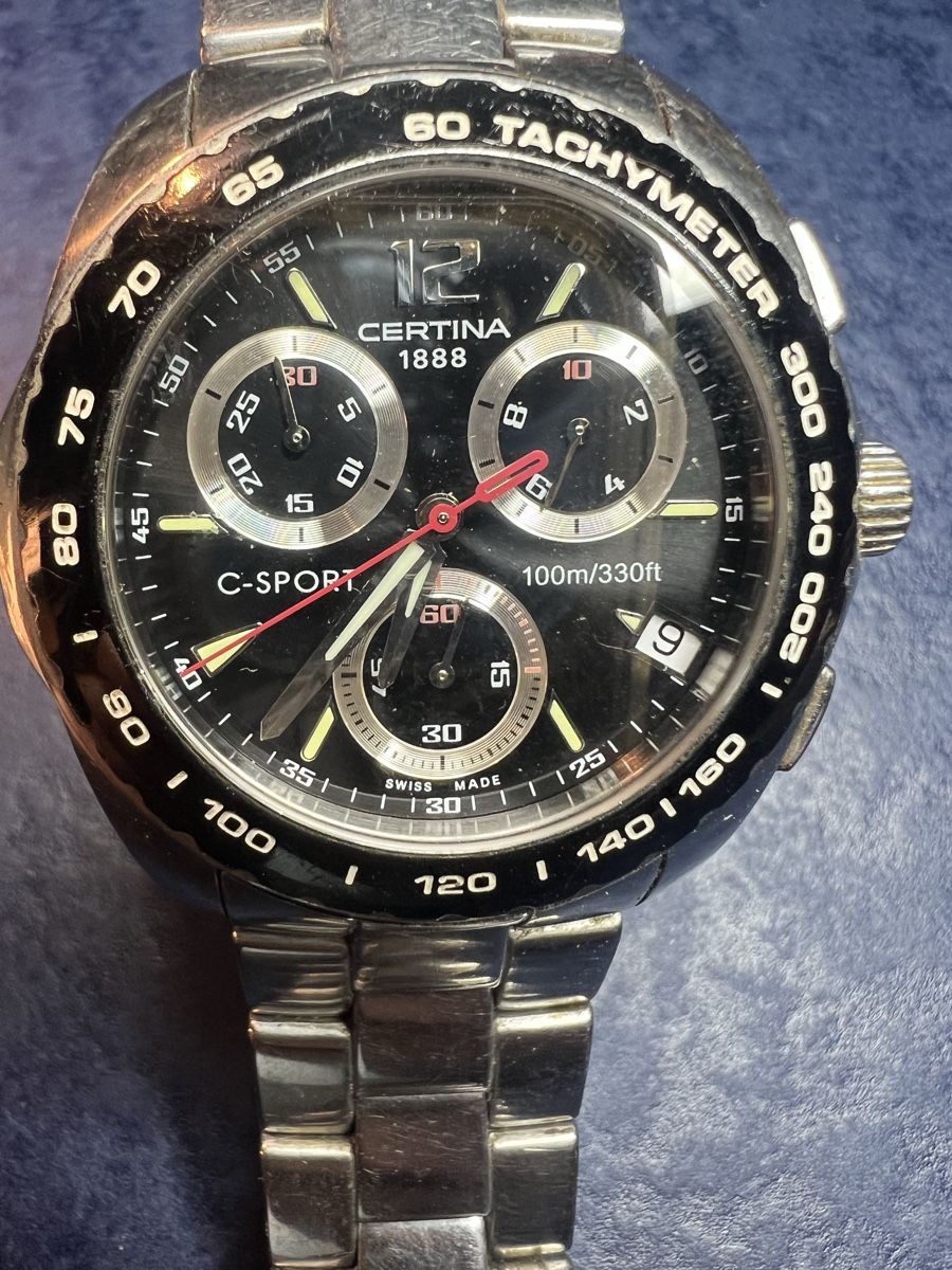 Certina Orologi: Certina C Sport Chronograph – Usato da Laufen venduto da groove60 2