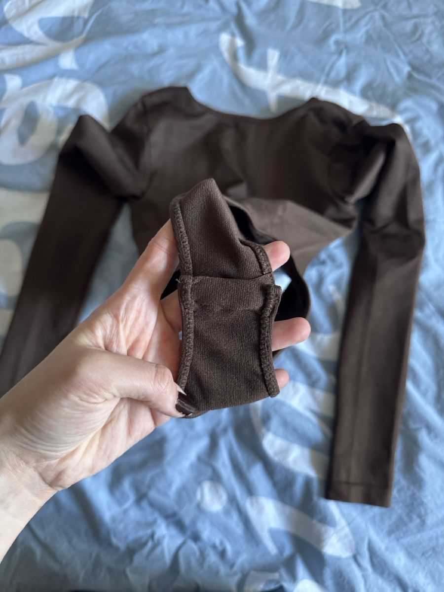 Pull&Bear Top: Pull&Bear Body XS/S, Braun – Usato da Basel venduto da fiona_second-hand_BS 6