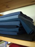 Bio Bündchen Braun/Blau ca 4 Meter