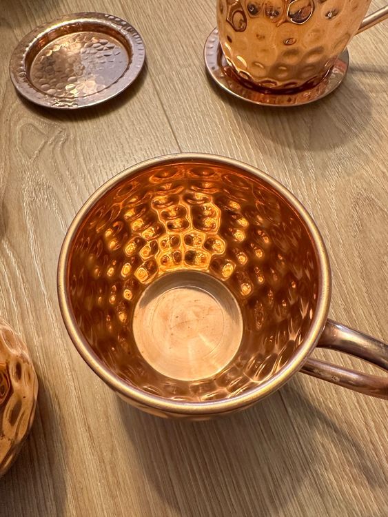 Moscow Mule GIN Becher Set RICHES & LEE Kupferbecher Kaufen auf Ricardo