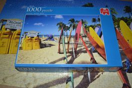 Puzzle 1000 Teile - Honolulu Waikiki Beach
