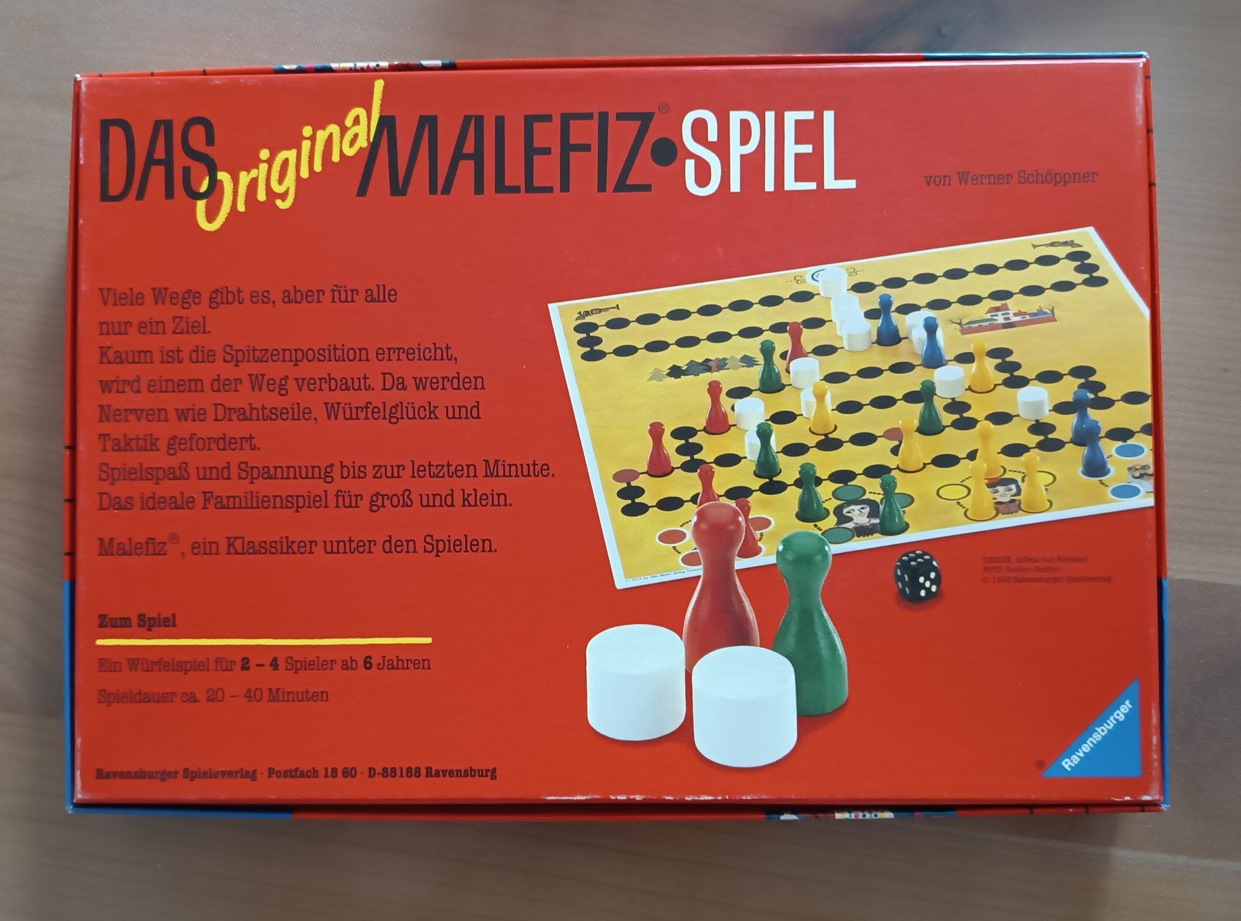 Ravensburger Spiele: Ravensburger Malefiz Spiel ab 6 – Gebraucht aus Läufelfingen von papagena02 1