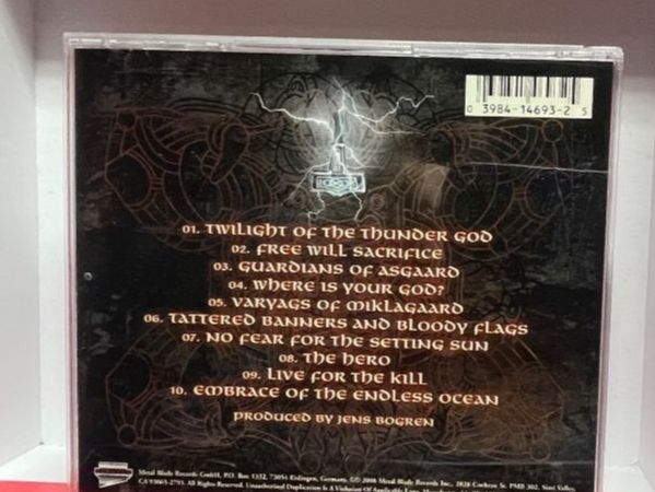 CD: Amon Amarth-Twilight of the Thunder God – Usato da Muri b. Bern venduto da AdidasCollector 2