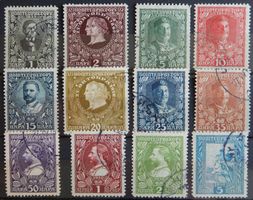Montenegro Kat. 74-85 gest. 1910