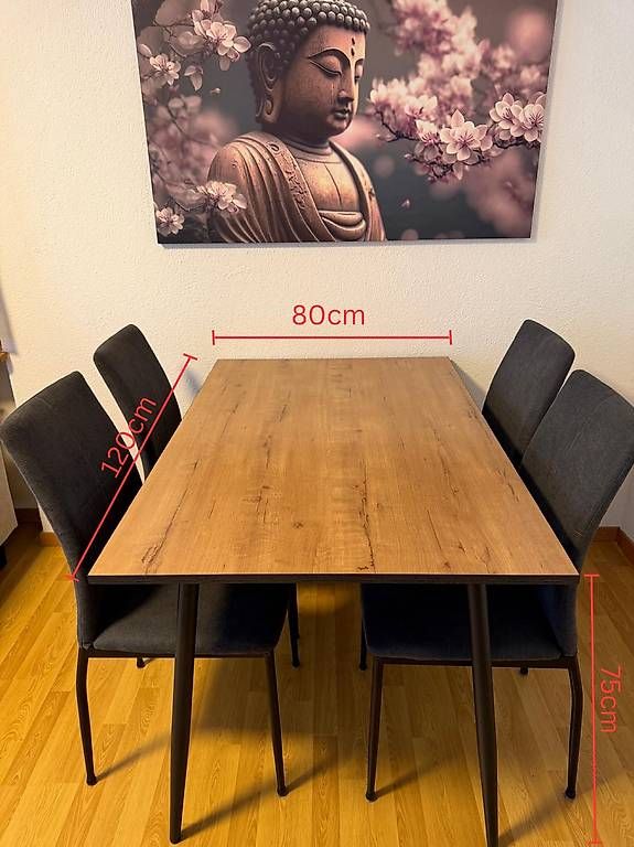 Tavoli: Esstisch und 4 Stühle – Usato da Oberägeri venduto da banhba0
