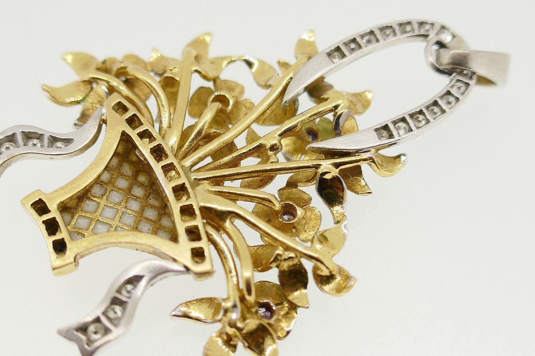Anhänger: Antiker Email Brillant Anhänger 18Kt 9gr – Gebraucht aus Schaffhausen von swisswatches-andmore 8
