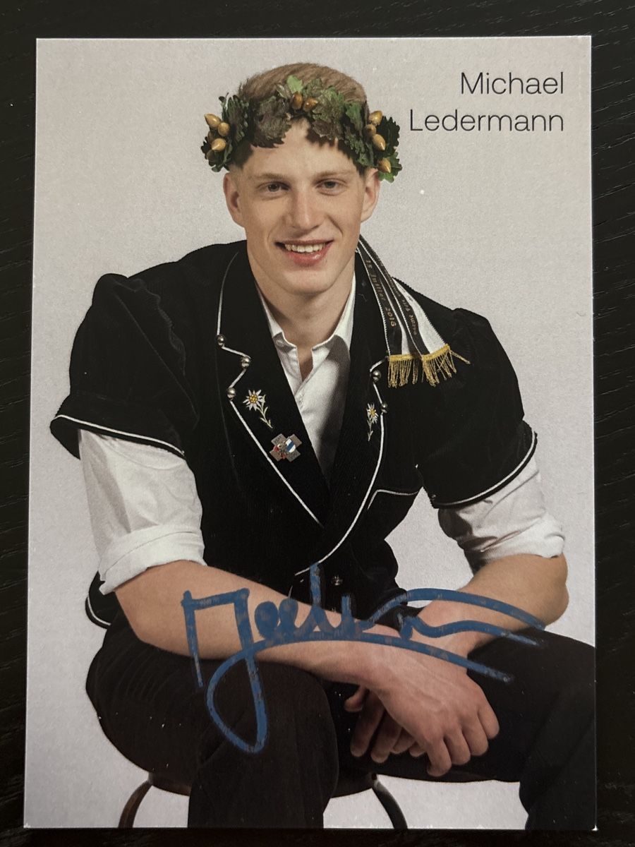 Autographes: Michael Ledermann Autogrammkarte - Top! – Neuf (Voir description) à Uetendorf par hoisle