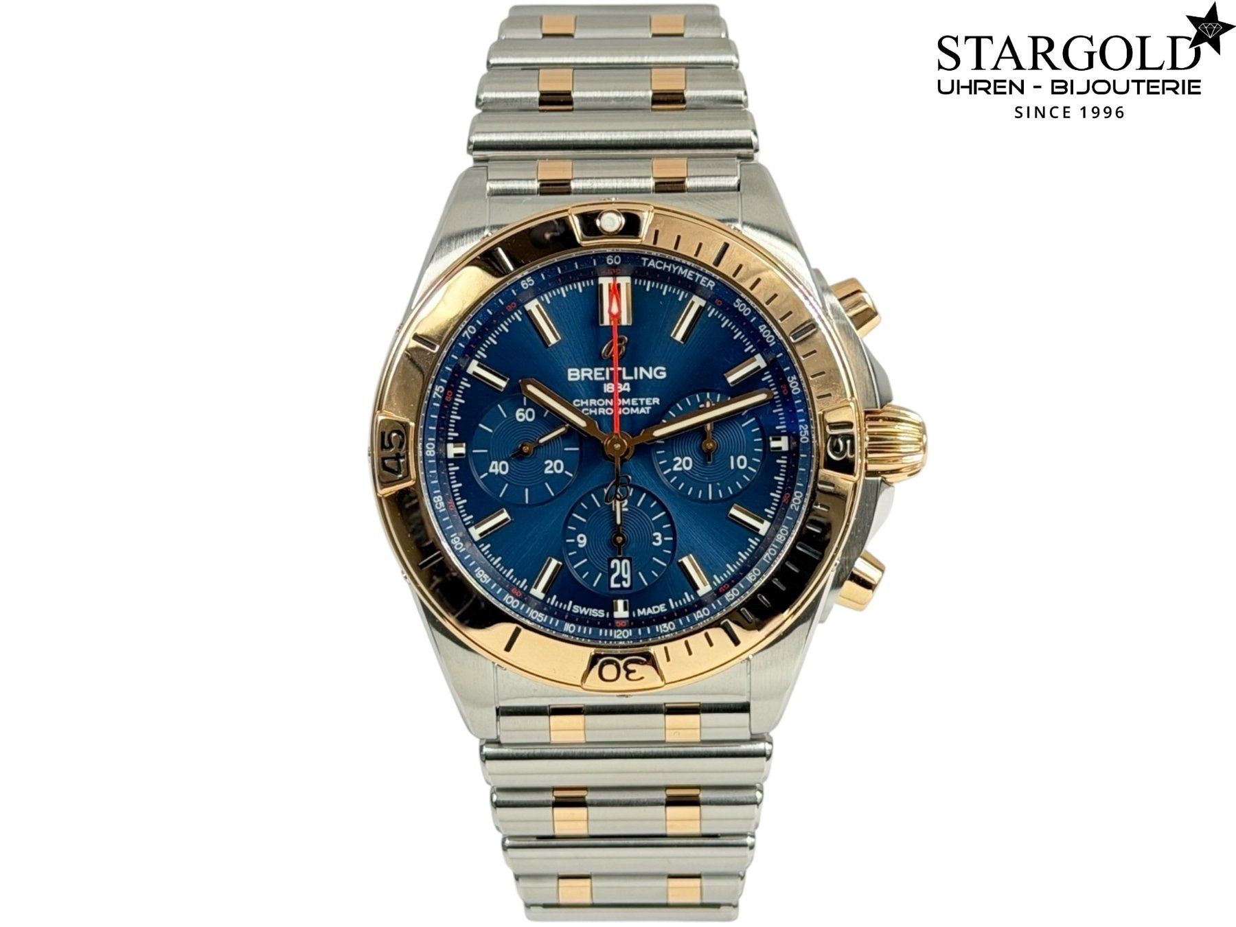 Breitling Orologi: Breitling Chronomat B01 42 - UB0158101B1S1 – Usato da Zürich venduto da Stargold-Uhren