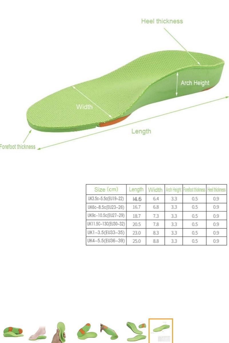 Pedicure: Semelles orthopédiques pour enfant – Nuovo e nell'imballaggio originale da MARLY venduto da AISLEE 5