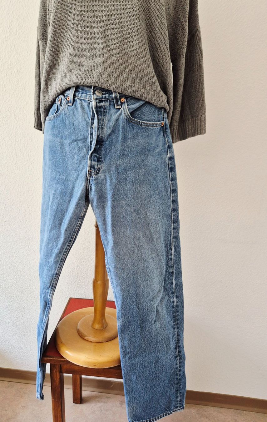 Pullover & Sweatshirts: PULLOVER PULLI TOM TAYLOR S 36 GRAU , TOP ZU LEVI'S HOSE – Gebraucht aus Elsau von the-colorful-side 6