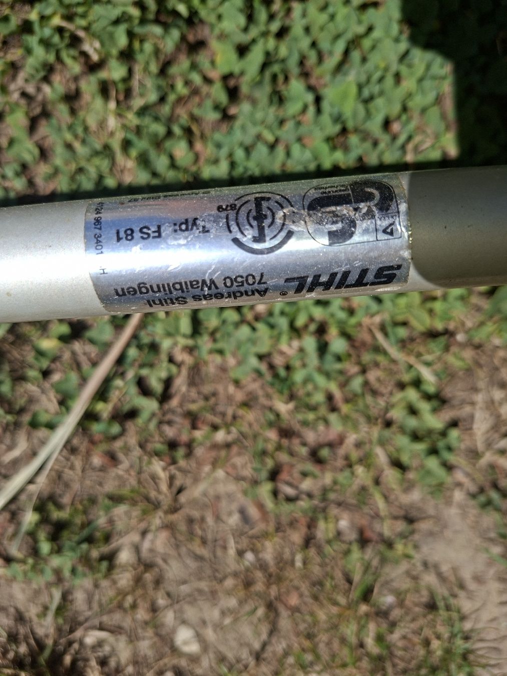 Stihl Rasenmäher: Stihl Freischneider, FS81 – Gebraucht aus basel von baselinseli 4