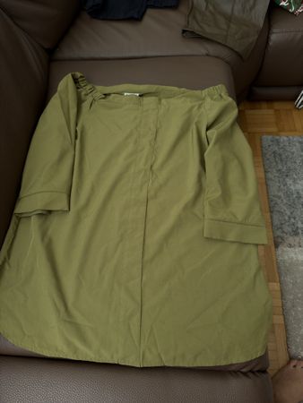 Lässiges Lola May Kleid, Grösse 12, Khaki - Herbst Sale!
