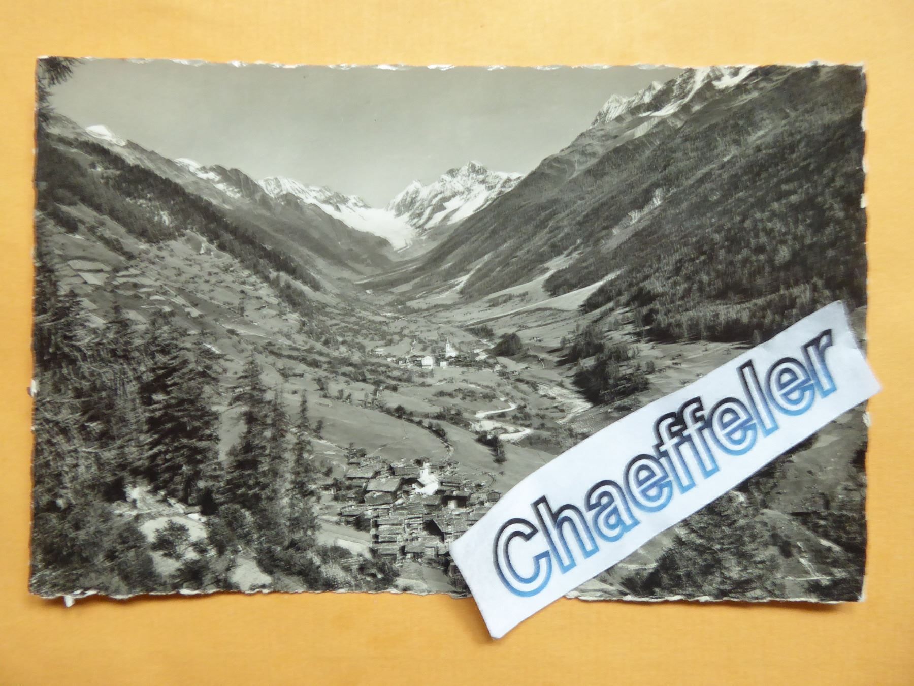 Ansichtskarten: Lötschental mit Ferden und Kippel – Neu (gemäss Beschreibung) aus Zürich von Chaeffeler