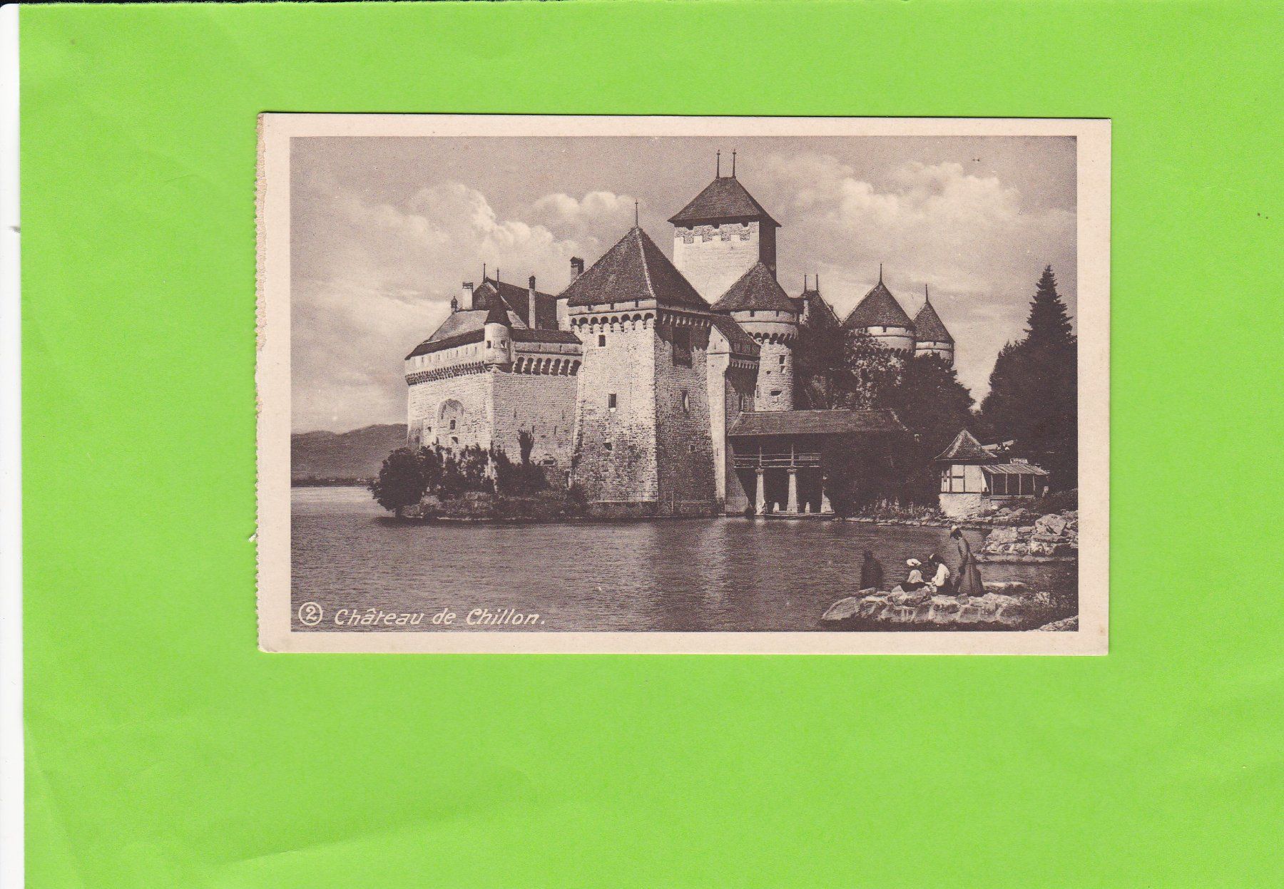 Cartoline postali: Chillon--belebt – Usato da St. Peterzell venduto da neckertal