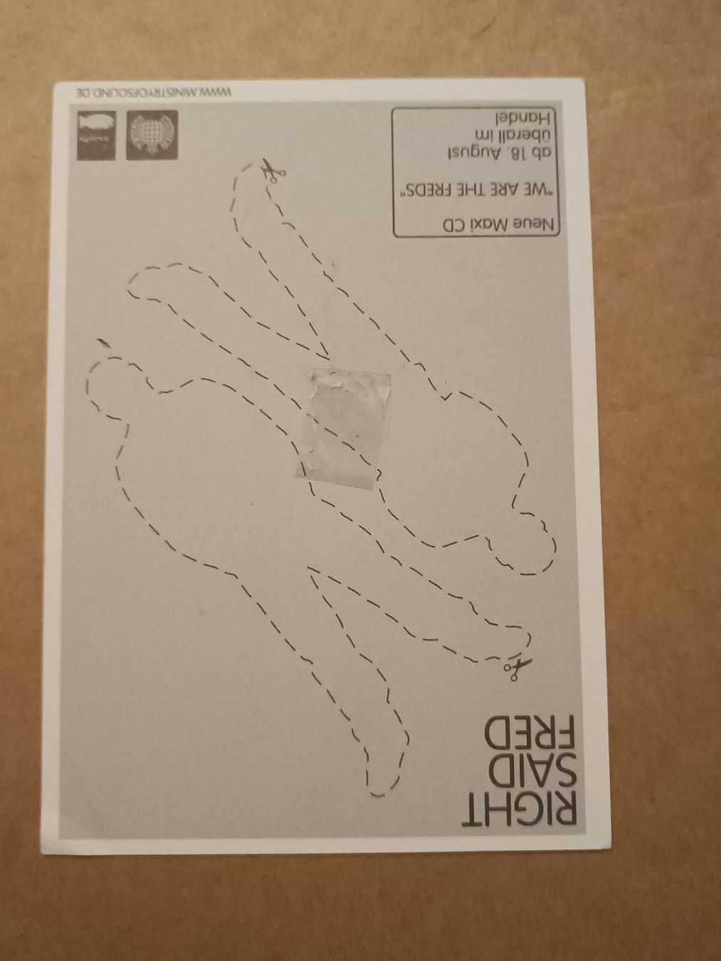 Autografi: Right Said Fred -  original Autogramm – Usato da Menziken venduto da Artographs 1