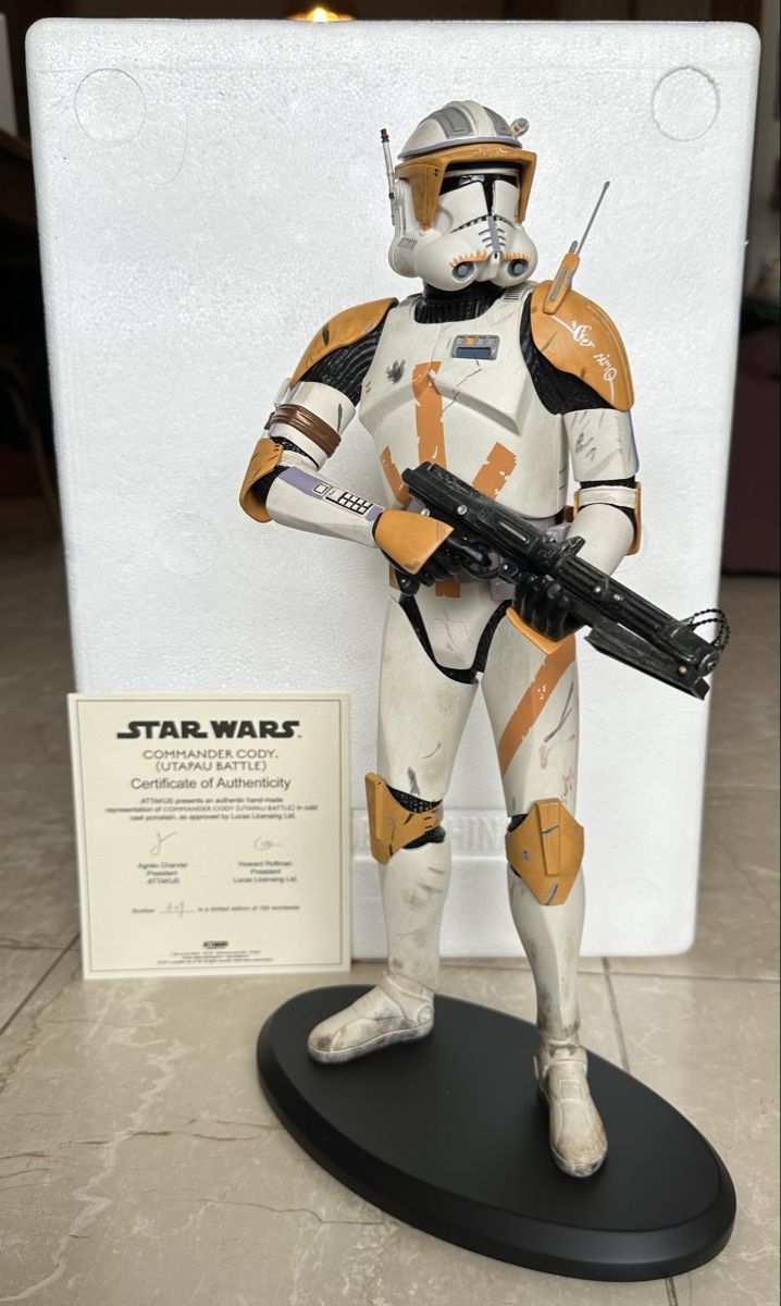 Star Wars Statuette: Star Wars Commander Cody 40cm STARWARS ATTAKUS neuf – Nuovo e nell'imballaggio originale da Sion venduto da BricEnBroc 2