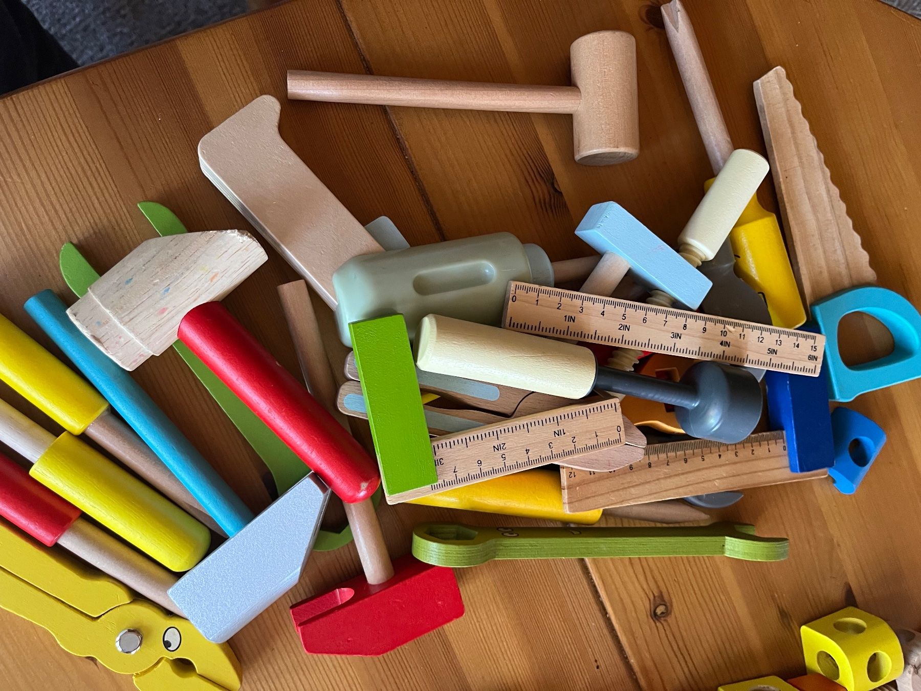 Giocattoli: grosses Holzspielset – Usato da Bigenthal venduto da alpsommer25 1