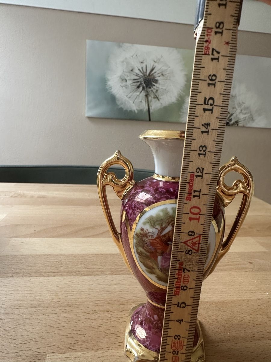Vasi & Recipienti: Limoges Vase Vintage , signiert – Usato da Beromünster venduto da Moritz0112 1
