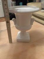 Weisse Blumenvase, Porzellanvase, Vintage Look, Deko Top!