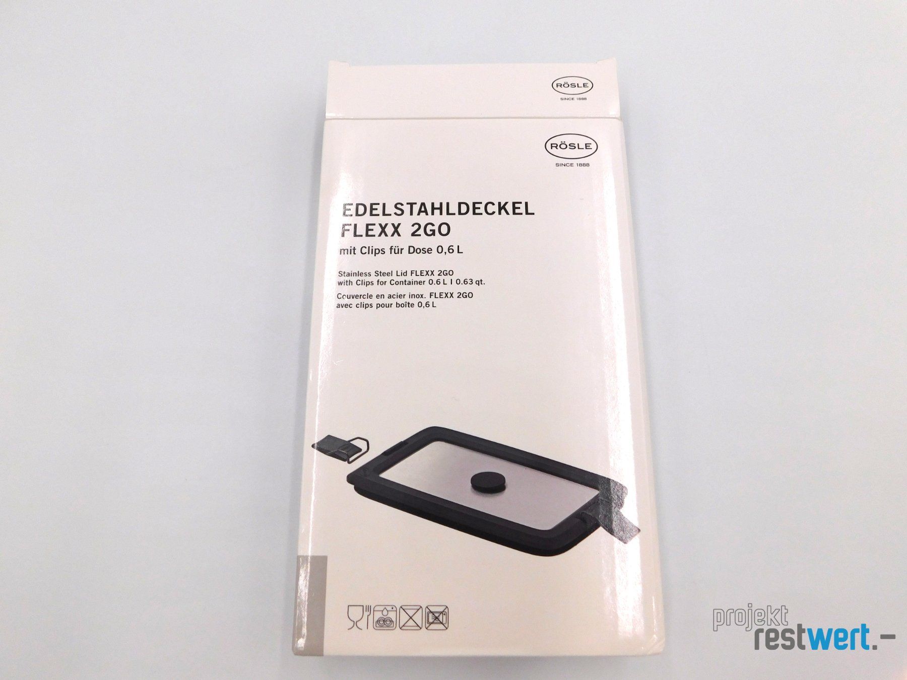Rösle Appareils de cuisine: Edelstahldeckel Flexx 2GO von RÖSLE – Neuf (Voir description) à Bülach par restwert_buelach 2