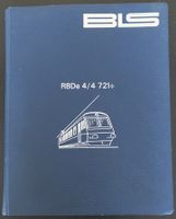 BLS RBDe 4/4 (NPZ) Instruktionsunterlagen 1982