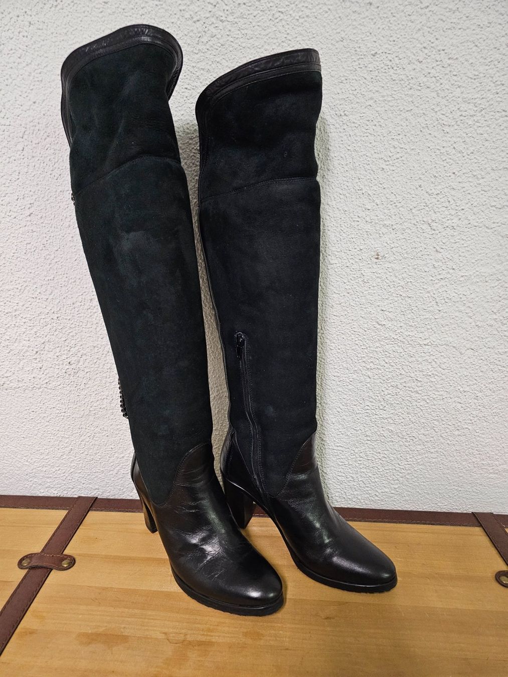 Scarpa Scarpe da donna: Lammfell-Stiefel Damen 38,5 von Scarpa – Nuovo (secondo la descrizione) da Rheineck venduto da aron012 1