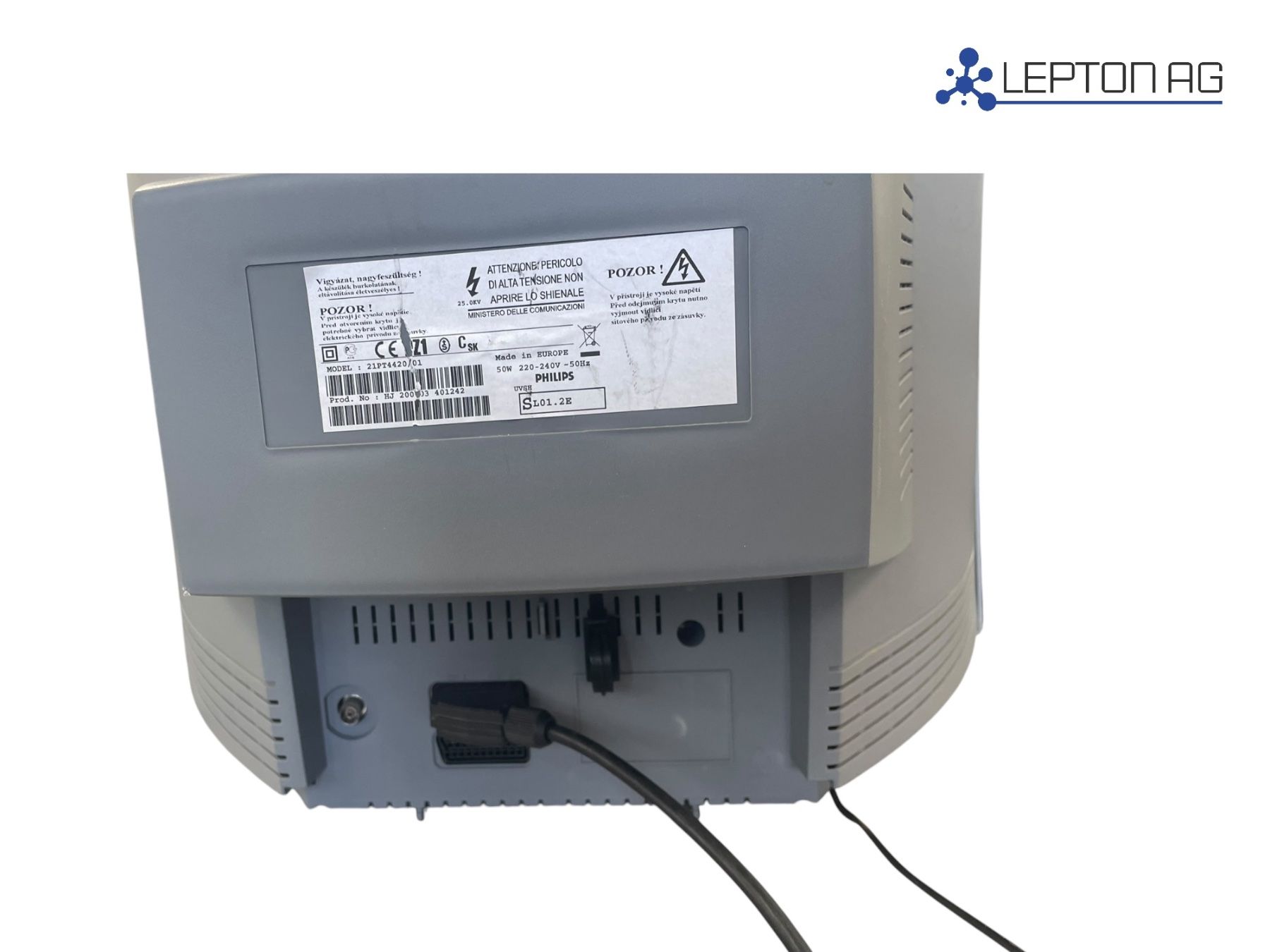 Philips Televisori: Philips 21PT4420/01 Röhren TV – Usato da Niederdorf venduto da LeptonAG 3