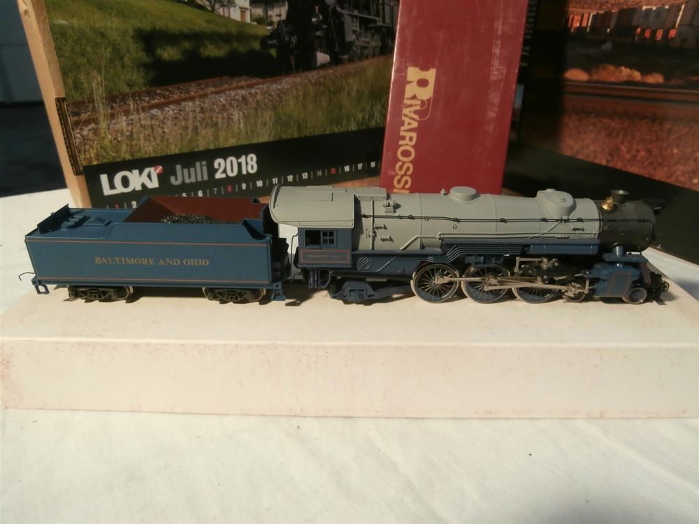 Loco vapeur RIVAROSSI 1225 Baltimore and Ohio 0-4-0 C16