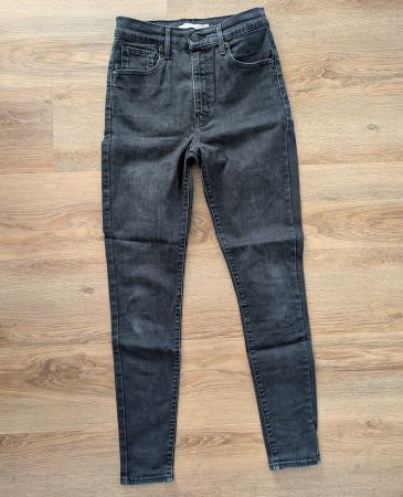 Levi's Jeans Mile High Super Skinny dunkelgrau W28/L30
