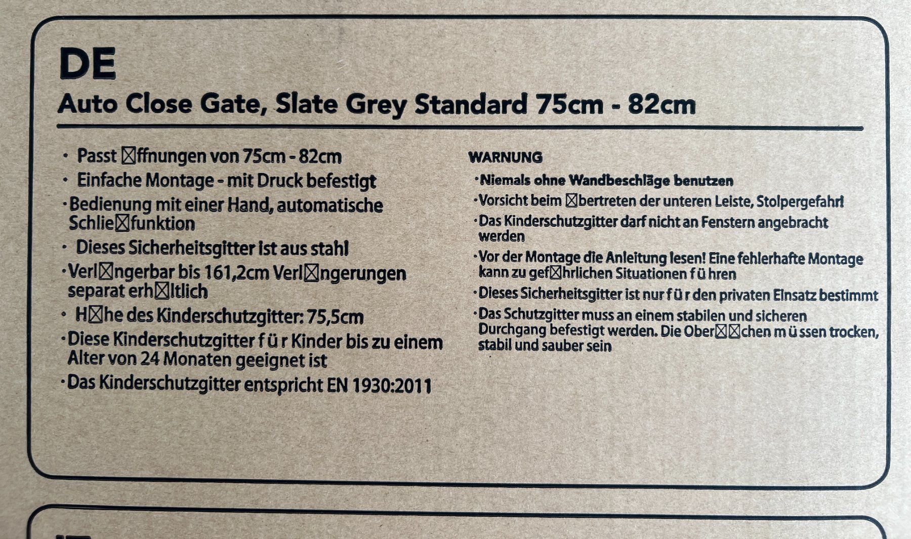 Autres: Neuwertiges, stabiles Absperr-/Türgitter, selbstschliessend – Neuf (Voir description) à Ehrendingen par Sonnenmond 2