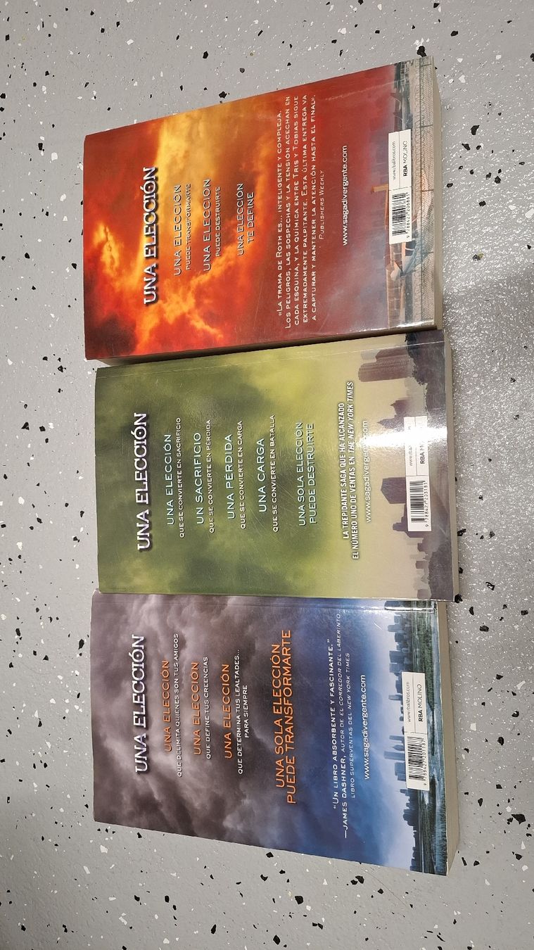 Libri: Veronica Roth: Divergente, Insurgente, Leal – Usato da Cham venduto da esp_rwf9 1