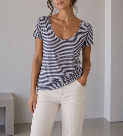 All Saints T-Shirt gestreift Gr. S