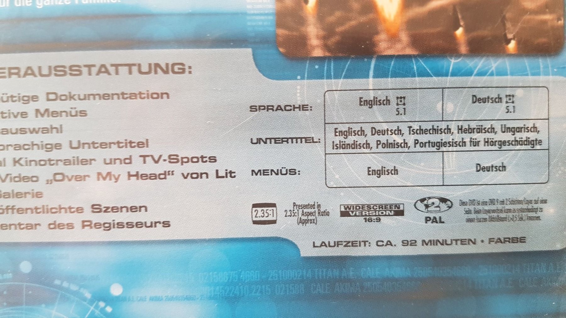 Alle DVDs: DVD Titan A.E. – Gebraucht aus Oetwil am See von fineli2 1
