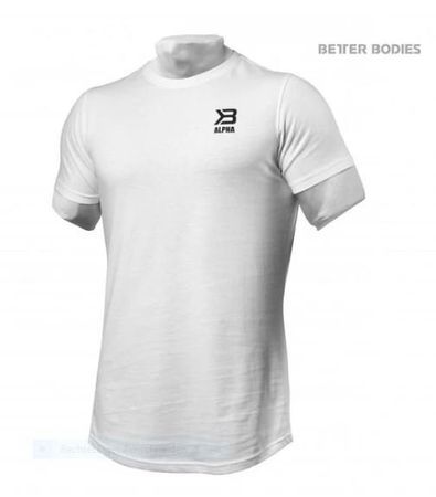 Better Bodies Alpha Mentality T-Shirt Gym Shirt Weiss M 50