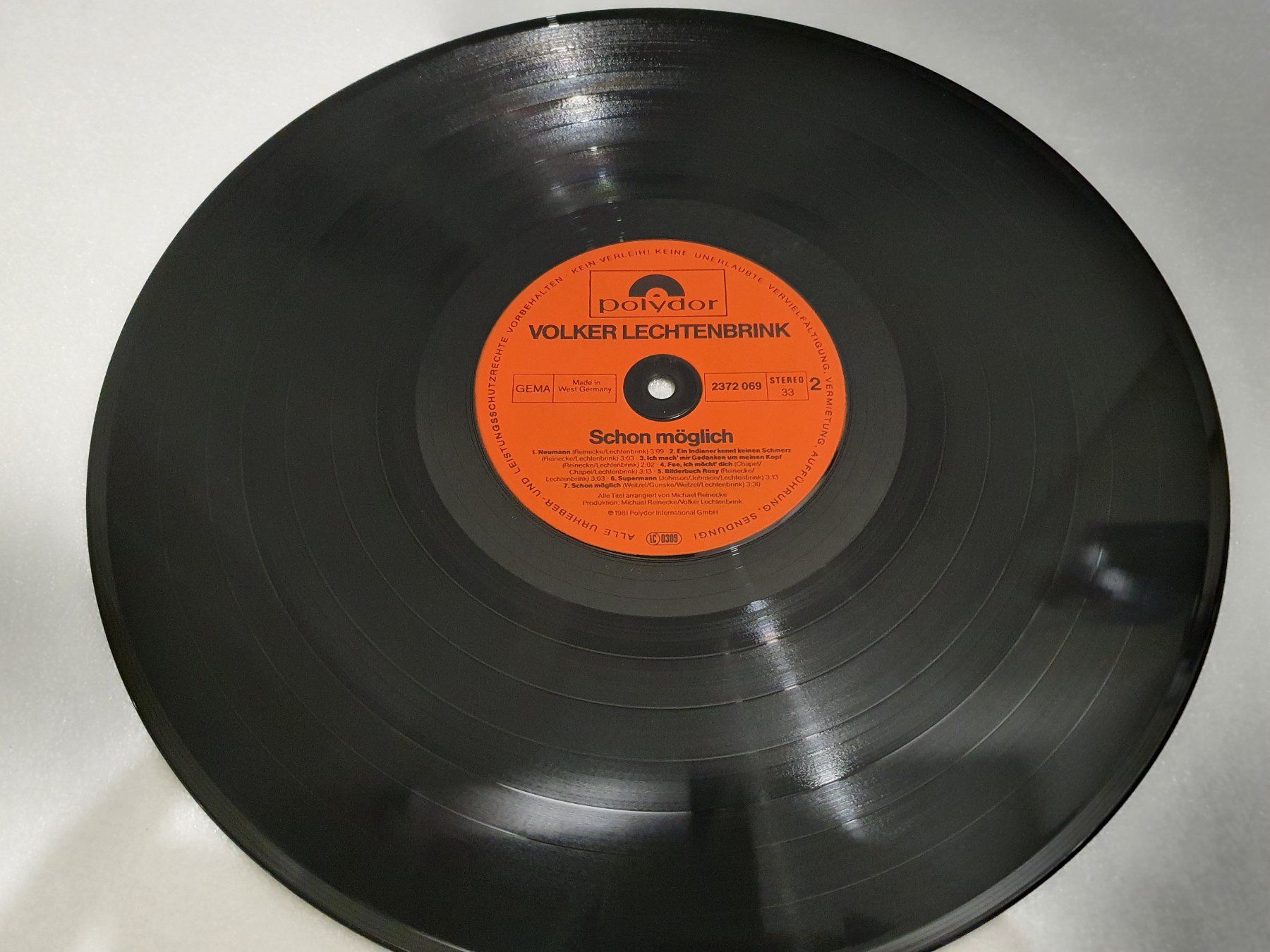 Schallplatten: Volker Lechtenbrink – Schon Möglich – Gebraucht aus Uster von Vinyl-Leidenschaft 4
