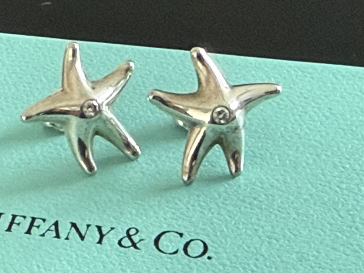 Tiffany & Co. Orecchini pendenti & Orecchini a lobo: Tiffany & Co. Seestern Ohrringe – Usato da Neerach venduto da Rosapfeffer 1