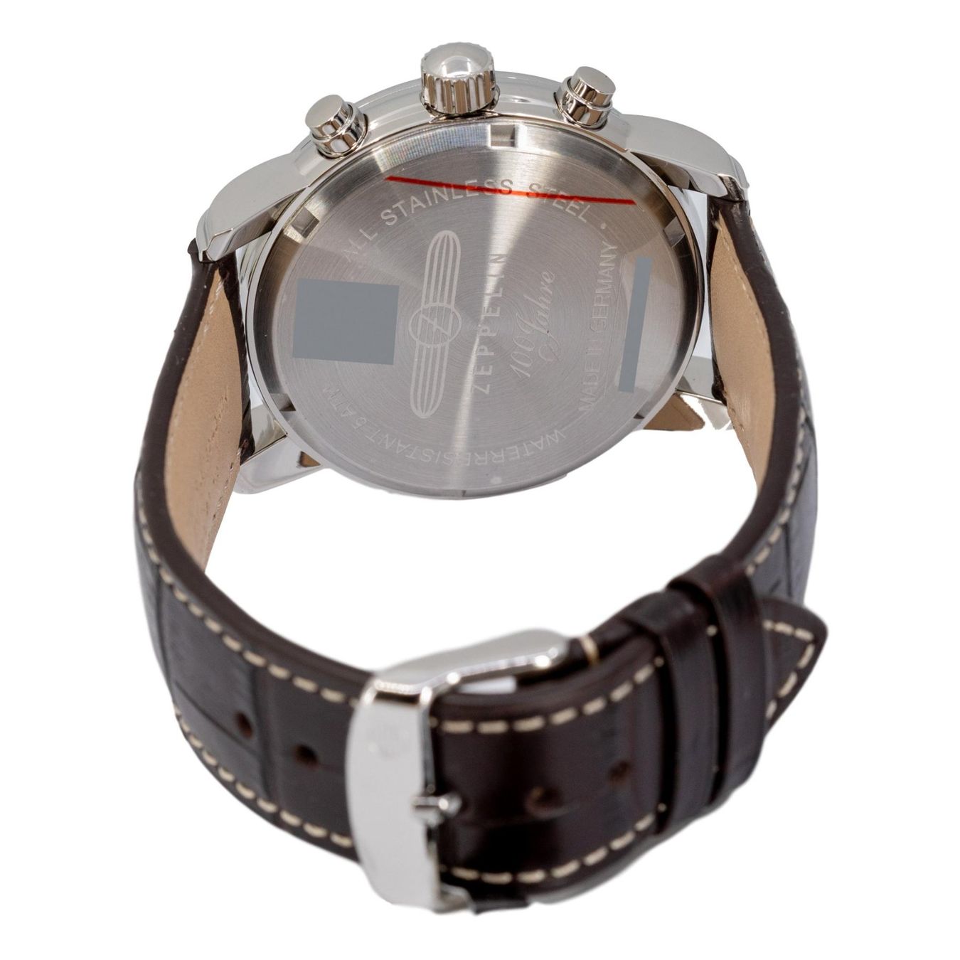 Zeppelin Orologi: Zeppelin Men's 76801 100 Years Zeppelin Quartz Chronograph – Nuovo e nell'imballaggio originale da Schindellegi venduto da harveystore 2