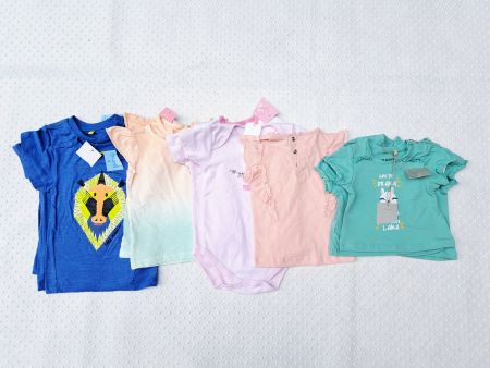 36 Stk!!! Grosses Babypaket T-Shirts Sommer Gr. 50-74