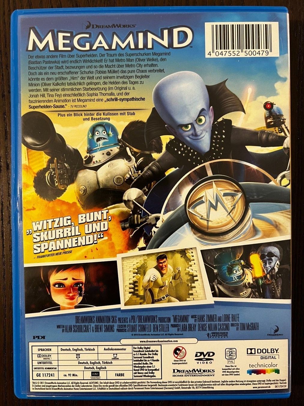 Alle DVDs: Megamind – Gebraucht aus Zürich von FilmFreunde 1