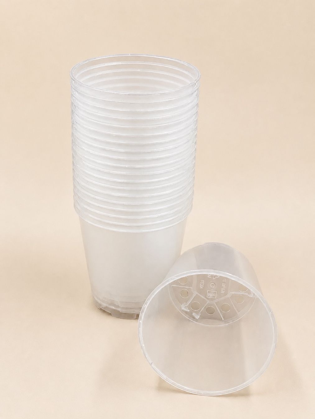 Blumentöpfe: 20× Transparente Töpfe Ø 6 cm – Gebraucht aus Zürich von Leafscape