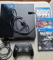 🎮 PS4 + 3 jeux — Bon état  PS4 en bon état, logiciel à jour