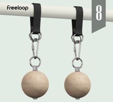 Freeloop Klimmzug Griff Kugeln, neuwertig, 8 cm